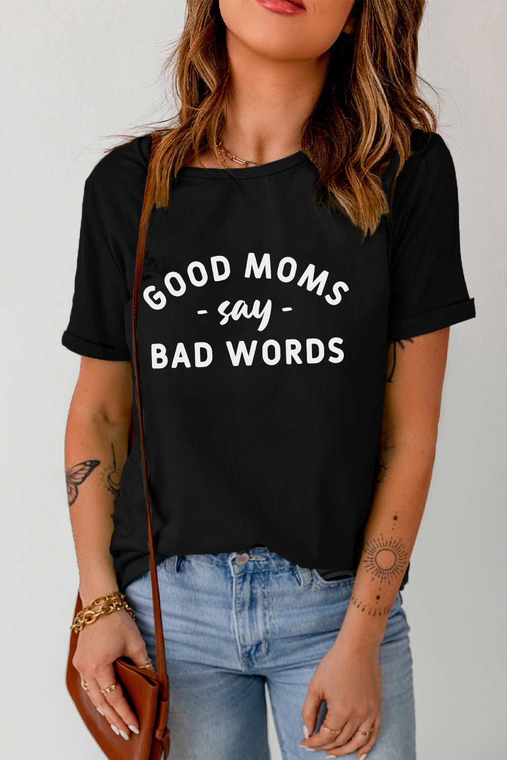 GOOD MOMS SAY BAD WORDS Graphic Tee